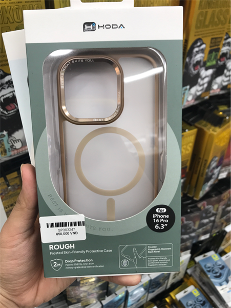 Ốp Hoda rough magsafe